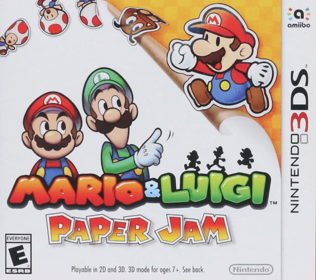 Mario and Luigi: Dream Team box art for Nintendo 3DS